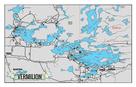 Lake Vermilion Mn Map - Shari Demetria