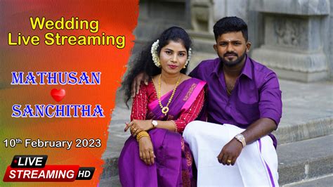 Visitharan & Pahirathy - Wedding Live Streaming 27.03.2024 ← JK Dreams Studio - Cine Style ...