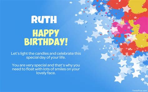 Happy Birthday Ruth pictures congratulations.