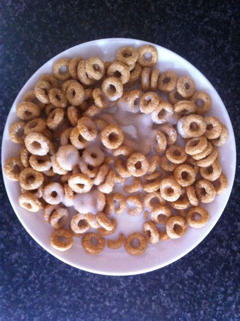 Morning bowl of cheerios. Back to work doing designs and buying in ...