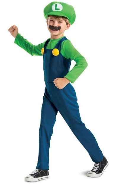 Super Mario Luigi Costume