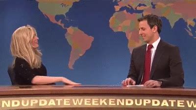 Kristen Wiig Interview - Late Night with Seth Meyers on Make a GIF