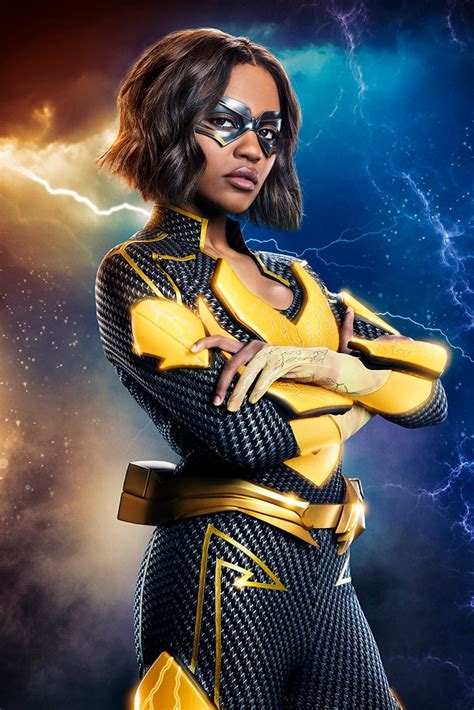 First Look: China Anne McClain Suits Up as Lightning | DC