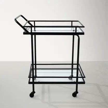 Booker Bar Cart | AllModern | Metal bar cart, All modern, Dining room ...