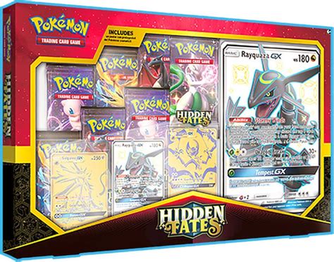 Pokemon TCG: Coleção Hidden Fates Premium Powers | 7 pacotes de ...