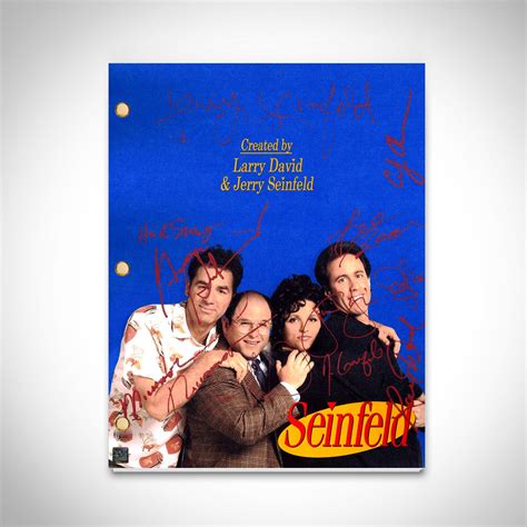 Seinfeld Script Limited Signature Edition Studio Licensed Custom Frame ...