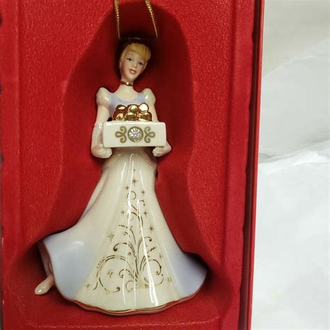 Lenox Disney Princess Cinderella Ornament 879992 with Stone Gem #Lenox ...