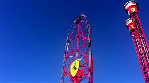 Ferrari Land Spain - rollercoaster - YouTube