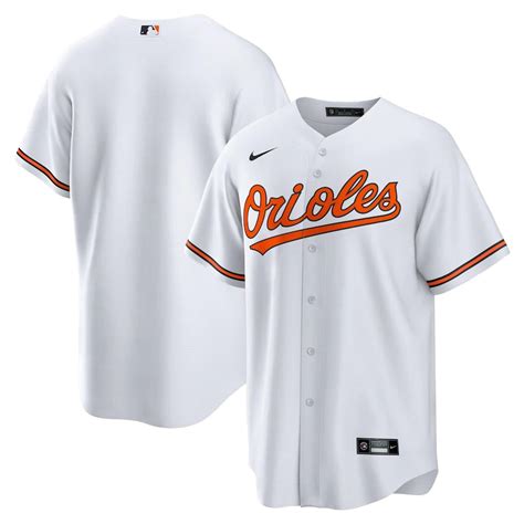 Baltimore Orioles Home Jersey (Month Sizes) | Baltimore Sports Store