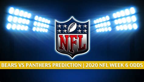 Bears vs Panthers Predictions, Picks, Odds, Preview | Week 6 2020