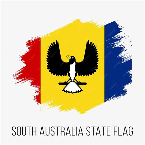 Premium Vector | Australian State South Australia Vector Flag Design ...