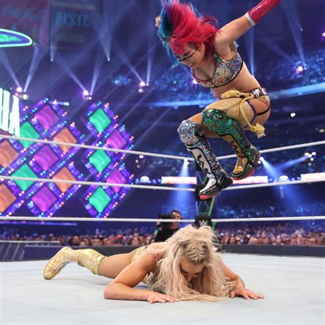 Wrestlemania 34 ~ Charlotte Flair vs Asuka - WWE Photo (41293984) - Fanpop