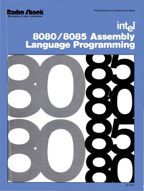 Intel 8080 8085 assembly language programming 1977 intel