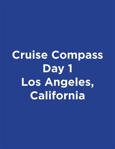 Navigator of the Seas 3-night Ensenada Cruise Compass - January 27, 2023 by Royal Caribbean Blog ...