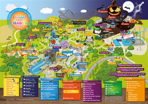 Park Map | Getting Around | Oakwood Theme Park