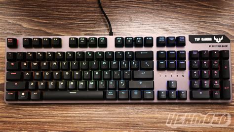 ASUS TUF Gaming K7 Optical-Mech Keyboard Review | HEXMOJO