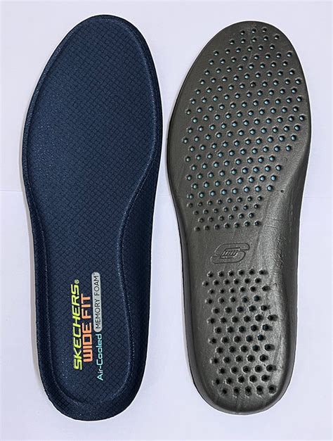 Replacement SKECHERS WIDE FIT Air-Cooled Memory Foam Insoles GK-540