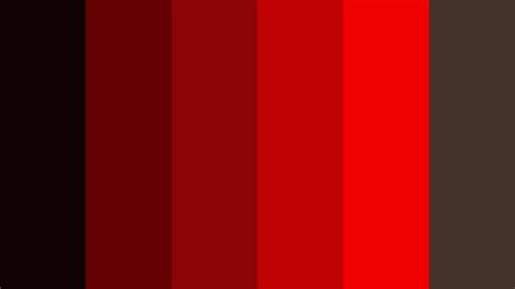 √ Blood Red Color Palette