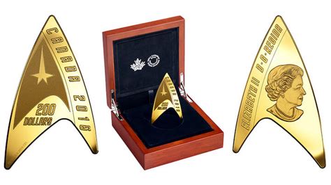 Canadian Star Trek Coins That Can be Used as Normal Currency is a Real Thing Now