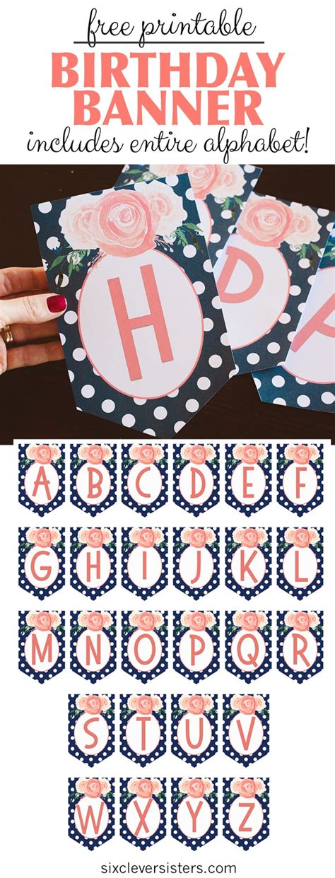 Free Printable Happy Birthday Banner Templates - Sarseh.com