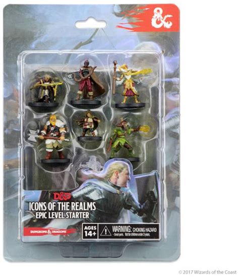 D&D Icons of the Realms: Miniatures Epic Level Starter by WizKids | Barnes & Noble®