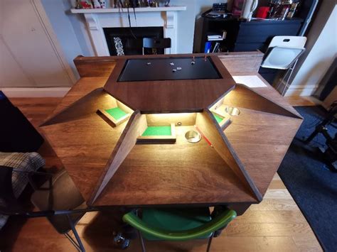 Pin by A Nathe on house ideas night pinning | Dnd table, Gaming table diy, Dnd room