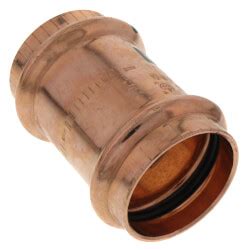 78197 - Viega 78197 - 2" ProPress Copper Coupling - No Stop (Lead Free)