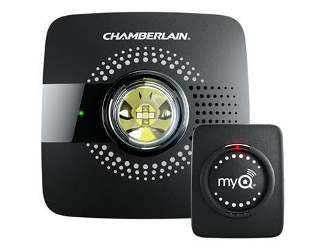 Chamberlain myQ Smart Garage Door Opener, Wireless & Wi-Fi enabled Garage Hub with Smartphone ...