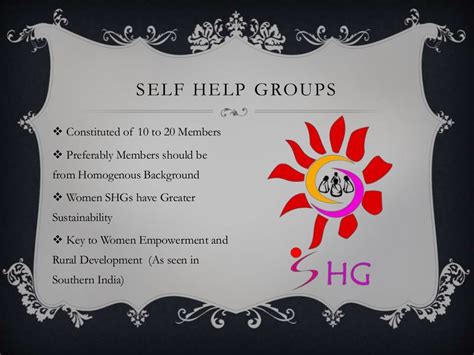 Self Help Groups