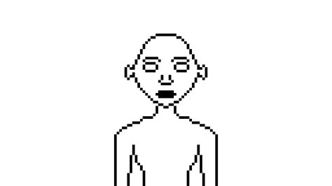 Pixel Art Human Body