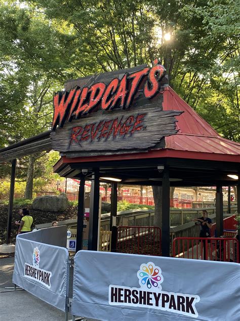 First ride on [Wildcat's Revenge @ Hershey Park] was fantastic! : r ...