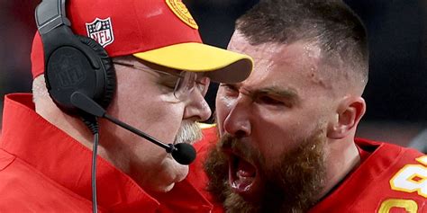 Travis Kelce Screaming At Andy Reid Becomes The Most Intense New Meme ...