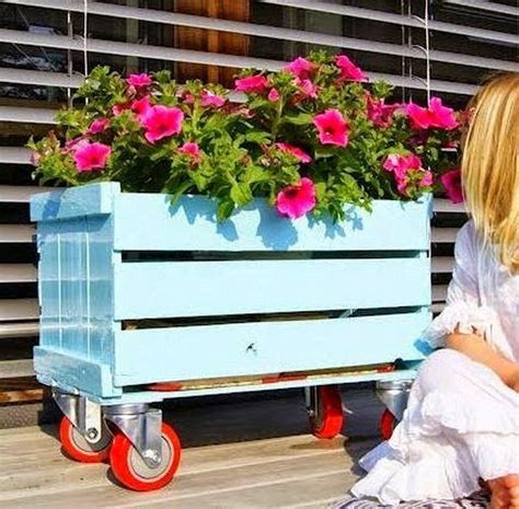 Eight lovely planters on wheels | The Owner-Builder Network