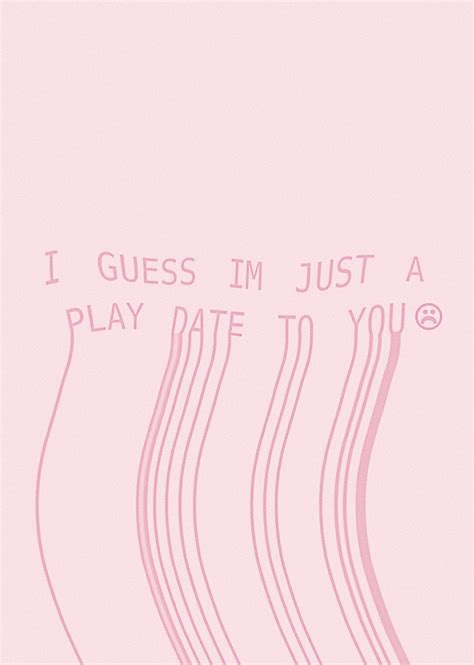 Melanie Martinez Play Date Lyrics Graphic Art Aesthetic Wallpaper ...