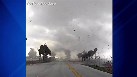 Waterspout causes damage to mail truck on Florida bridge - ABC7 Chicago