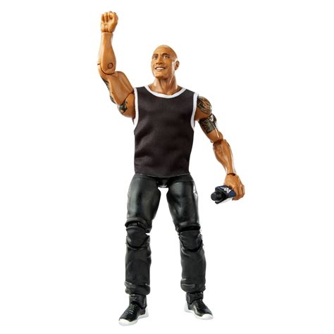 WWE Elite Collection The Rock Action Figure