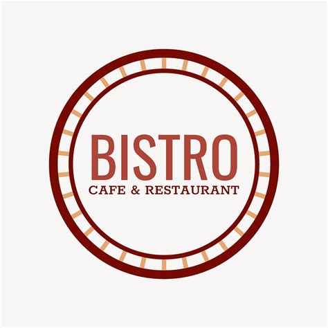 Bistro logo food business template | Free Vector Template - rawpixel