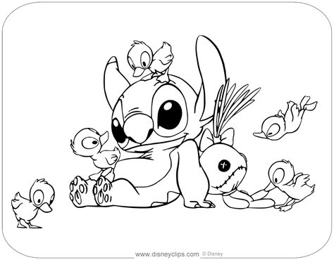 Stitch Ausmalbilder