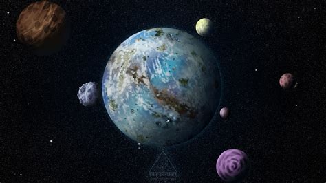 how i imagined the one piece planet according to that model in ohara ...