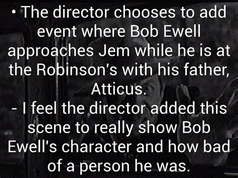 ️ Bob ewell character description. To Kill a Mockingbird Character Analysis: Bob Ewell by Isabel ...