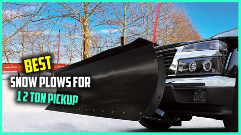 Top 5 Best Snow Plows for 1/2 Ton Pickup [Review 2024] - Universal Snow ...