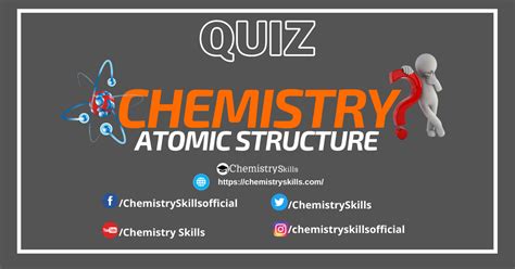 Atomic Structure Quiz Online | Chemistry Skills