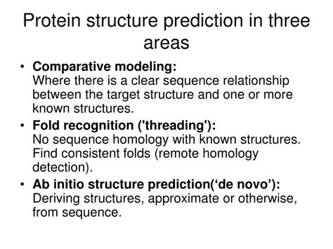 PPT - Protein structure prediction in 2002 PowerPoint Presentation, free download - ID:6166167