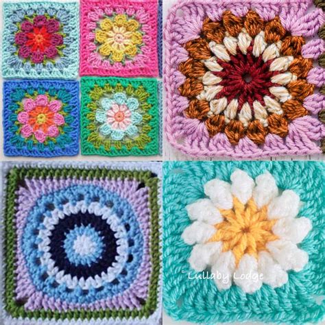 36 Unique Granny Square Patterns + (Tips for the Perfect Square)