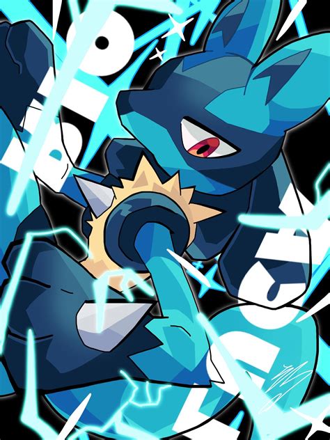 そわお。 on Twitter: "LUCARIO… " | Pokemon rayquaza, Pokemon pokedex, Cute ...