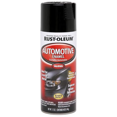Reviews for Rust-Oleum Automotive 12 oz. Gloss Black Enamel Spray Paint ...