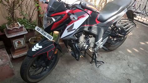 CB hornet 160r modified,stickers - YouTube