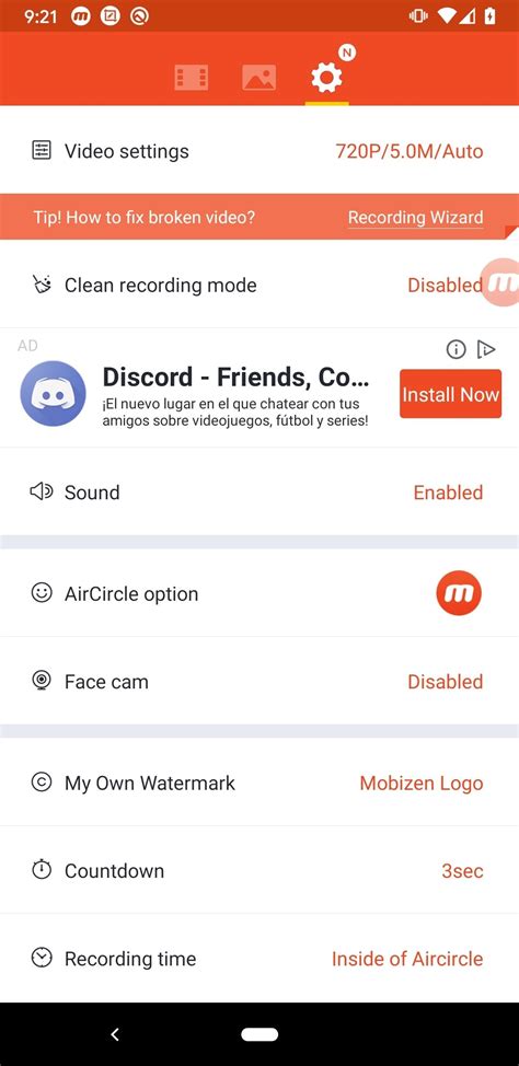 Mobizen Screen Recorder APK Download for Android Free