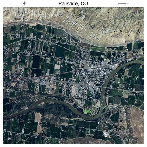 Aerial Photography Map of Palisade, CO Colorado