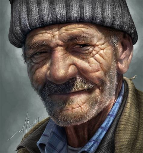 Old Man Face Painting at PaintingValley.com | Explore collection of Old Man Face Painting